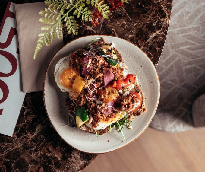 Uitsmijter met pulled pork